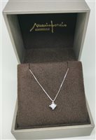 Necklace Mario Porzio Woman in Gold Diamante 0.08 Ct MP74-27D08-8YJY - MP74-27D08-8YJY